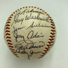 1968 Boston Red Sox Team Signed American League Baseball JSA COA