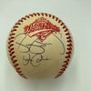 1996 Yankees Team Signed World Series Baseball Derek Jeter Mariano Rivera BAS