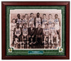 1960-61 Boston Celtics NBA Champs Team Signed 18x24 Photo Bill Russell Beckett