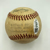 Willie Mays Signed 1970's Vintage National League Feeney Baseball JSA COA