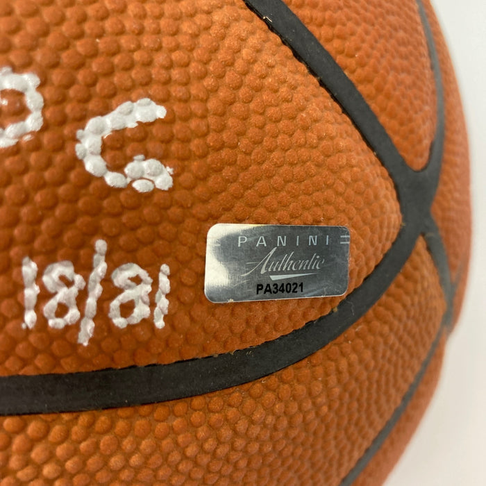 Kobe Bryant 81 Points 1/22/2006 Signed Inscribed NBA Game Basketball Panini JSA