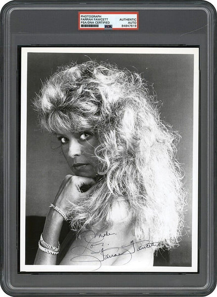 Farrah Fawcett Signed Autographed 8x10 Photo PSA DNA Certified