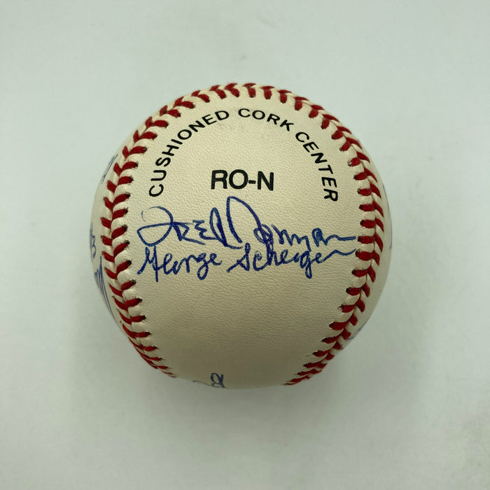 Beautiful 1976 Cincinnati Reds World Series Champs Team Signed Baseball JSA COA