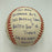 Beautiful Stan Musial Signed Heavily Inscribed Career STAT Baseball RJ COA