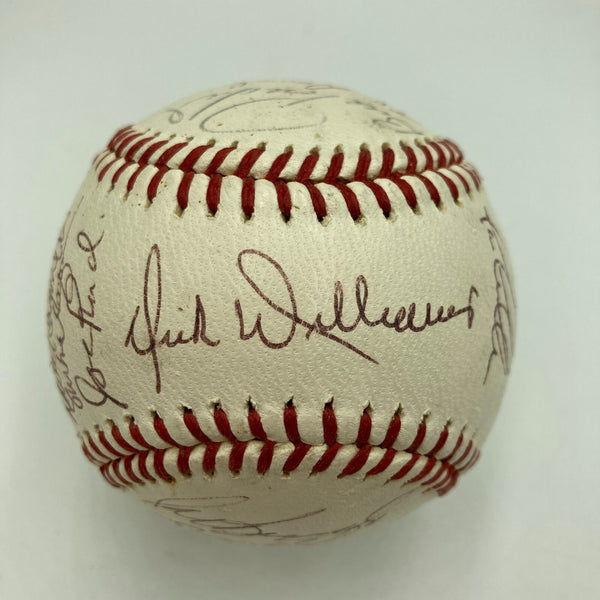 1972 Oakland A's Athletics World Series Champs Team Signed Baseball JSA COA