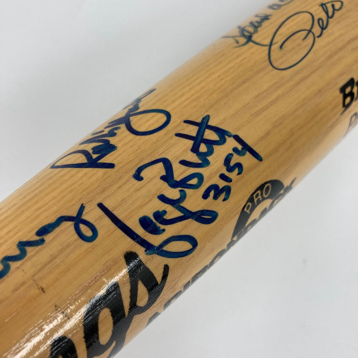 3,000 Hit Club Multi Signed Baseball Bat Willie Mays Hank Aaron 16 Sigs PSA DNA
