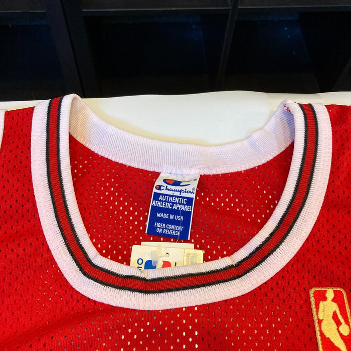Scottie Pippen Signed Authentic 1990's Champion Chicago Bulls Jersey Beckett