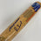 Cubs HOF Signed Bat Ernie Banks Greg Maddux Ryne Sandberg Sammy Sosa Dawson JSA