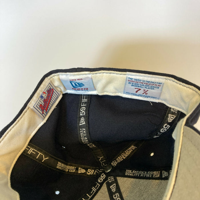 Roger Clemens Signed 2000 New York Yankees Game Used Baseball Cap JSA COA