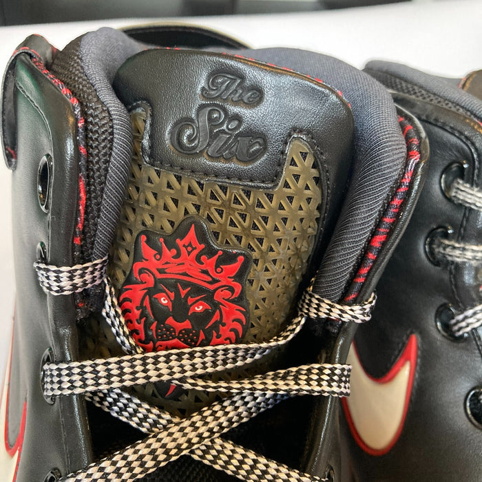 Lebron James Signed Nike Game Model Sneakers UDA Upper Deck COA