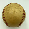 1946 Cleveland Indians Team Signed Official American League Harridge Baseball