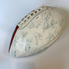 1986 New York Giants Super Bowl Champs Team Signed Football With JSA COA