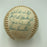 Beautiful 1974 Oakland A’s World Series Champs Team Signed Baseball JSA COA