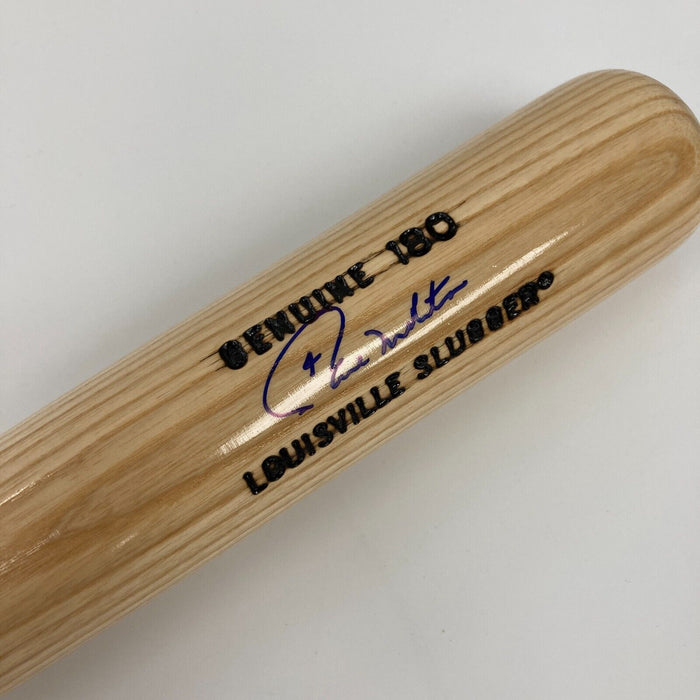Paul Molitor Signed Louisville Slugger Baseball Bat Beckett Certified