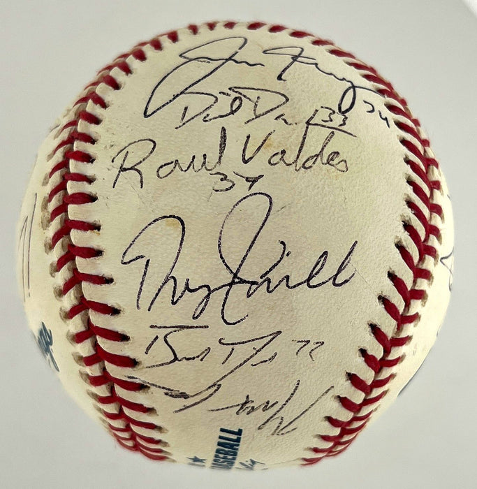 2011 St. Louis Cardinals World Series Champs Team Signed Baseball Beckett COA