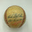 1958 New York Yankees World Series Champs Team Signed Baseball JSA COA