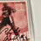 1993-94 Fleer Clyde Drexler Signed Promo Card With Fleer Stamp PSA DNA RARE