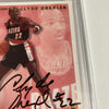 1993-94 Fleer Clyde Drexler Signed Promo Card With Fleer Stamp PSA DNA RARE