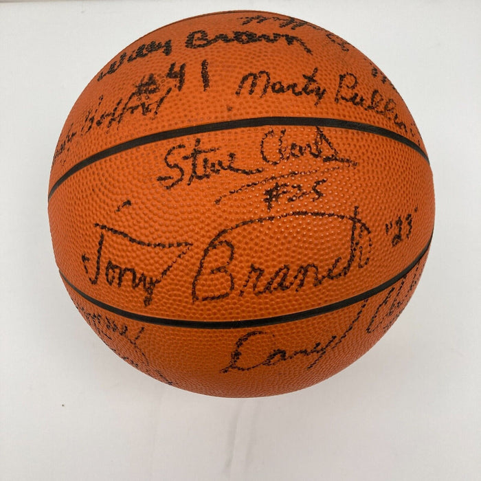 1980 University Of Louisville Cardinals NCAA Champs Team Signed Basketball JSA