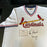 Lou Brock "HOF 1985" Signed Majestic St. Louis Cardinals Jersey Fanatics COA