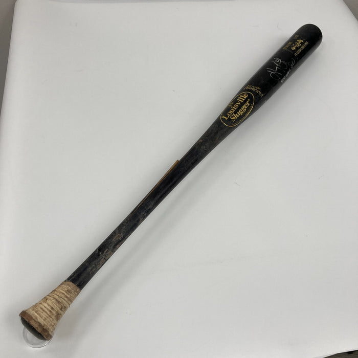 Hanley Ramirez Signed 2010 Game Used Louisville Slugger Baseball Bat PSA DNA COA