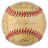 1949 New York Yankees World Series Champs Team Signed Baseball JSA COA