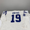 NFL Hall Of Fame Quarterbacks Multi Signed Mitchell & Ness Jersey 40 Sigs JSA