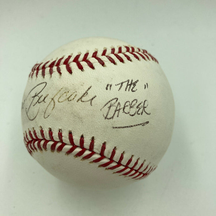 Brutus Beefcake The Barber Signed Autographed Baseball WWE Wrestling JSA COA