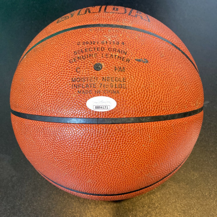 Kobe Bryant Signed Game Used Official Spalding Official NBA Game Basketball JSA