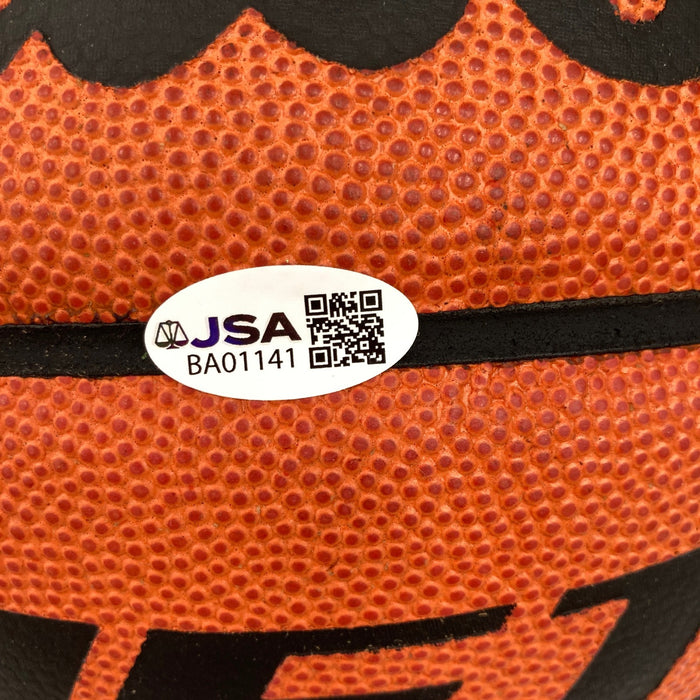 Michael Jordan Bill Russell Magic Johnson Larry Bird Signed Basketball UDA & JSA