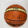 Kobe Bryant 2007 Team USA Signed Basketball 15 Sigs Olympics JSA COA