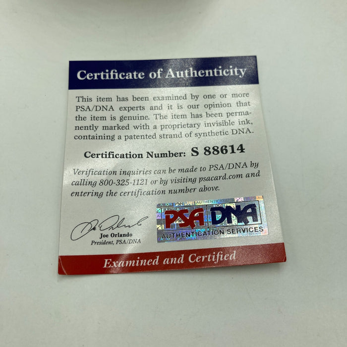 Lee Smith & Don Sutton Signed Official National League Baseball PSA DNA COA