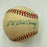 Bill Terry Signed Official National League Baseball JSA COA