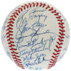 1989 Oakland A's World Series Champs Team Signed Baseball JSA COA