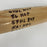 Willie Mccovey Signed Heavily Inscribed STAT Baseball Bat MLB & Fanatics Holo