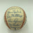 1969 Chicago Cubs Team Signed Vintage National League Baseball Ernie Banks JSA