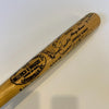 1945 Detroit Tigers World Series Champs Team Signed Game Issued Baseball Bat JSA
