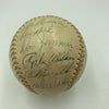 1955 Brooklyn Dodgers W.S. Champs Team Signed Baseball Jackie Robinson PSA & JSA