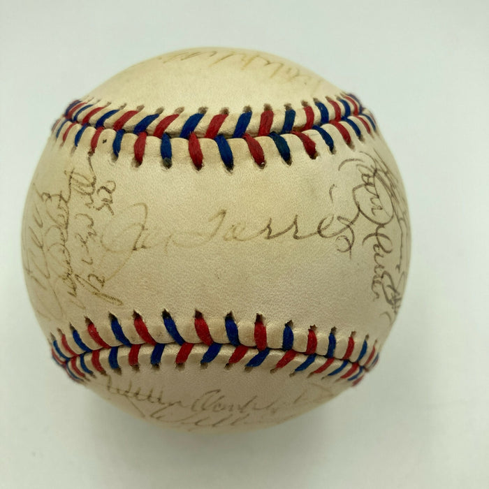 Derek Jeter Ken Griffey Jr. 1999 All Star Game Team Signed Baseball JSA COA