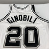 Manu Ginobili Signed Game Used 2005-06 San Antonio Spurs Jersey MEARS A10 JSA