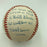 Bob Gibson Signed Heavily Inscribed Career STAT Baseball Reggie Jackson COA