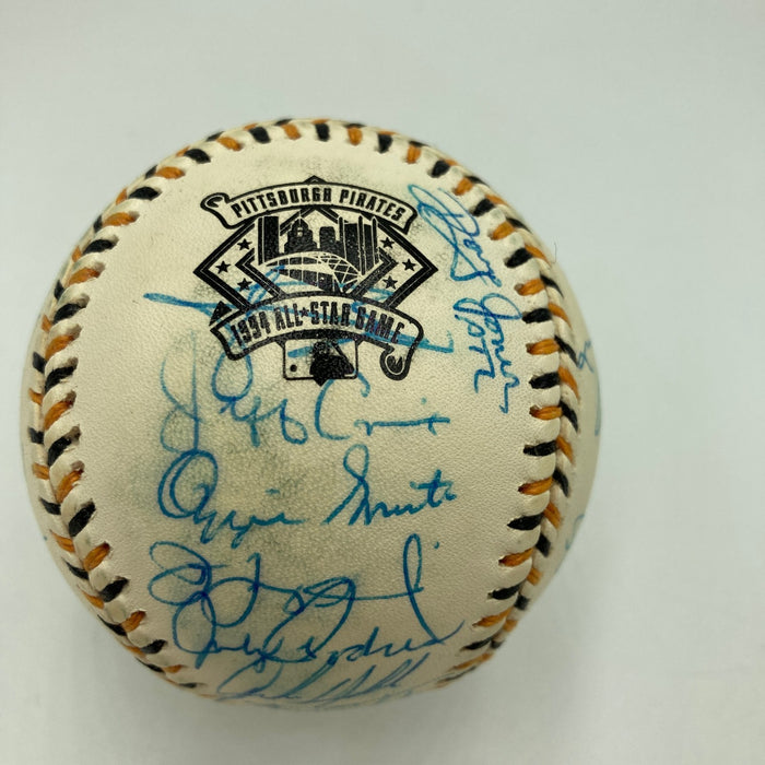 1994 All Star Game National League Team Signed Baseball Barry Bonds PSA DNA COA