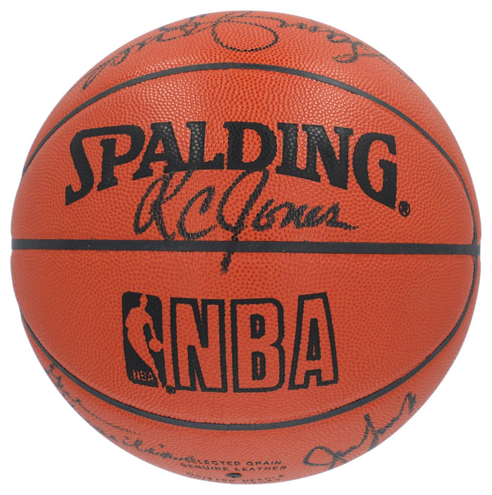 1962-1963 Boston Celtics NBA Champs Team Signed Basketball Bill Russell JSA COA