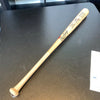 Dick Locher Signed Baseball Bat With Dick Tracy Hand Drawn Cartoon Art JSA COA