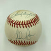 Sandy Koufax & Nolan Ryan Signed National League Baseball JSA COA