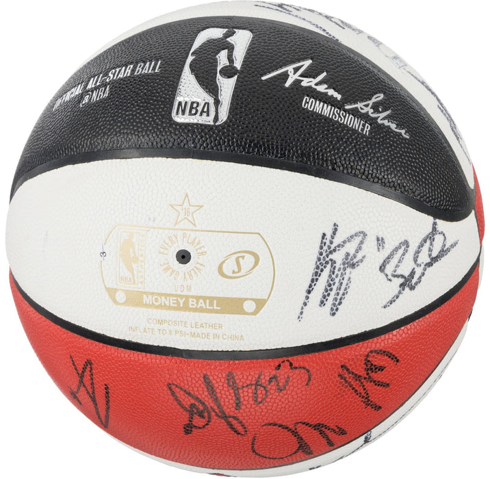 2016 All Star Game Team Signed Basketball Kobe Bryant Final AS Game Beckett COA