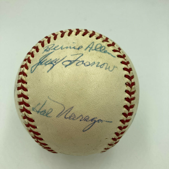 1965 Minnesota Twins American League Champs Team Signed Baseball PSA DNA COA