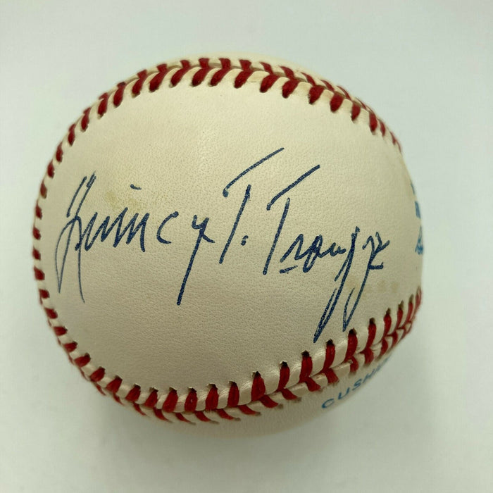 Quincy Trouppe Signed Official Major League Baseball Negro League Legend JSA