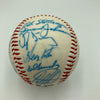 1985 - 1986 New York Mets Team Signed Baseball 28 Sigs With Gary Carter