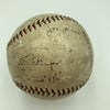 Jimmie Foxx Al Simmons Max Carey Frank Frisch 1930's HOF Signed Baseball PSA DNA